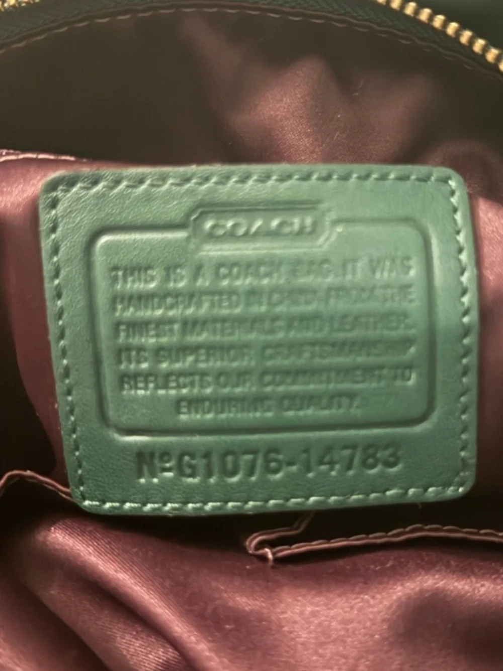 Vintage Coach Kristen Boho Bag - Picture 3 of 9